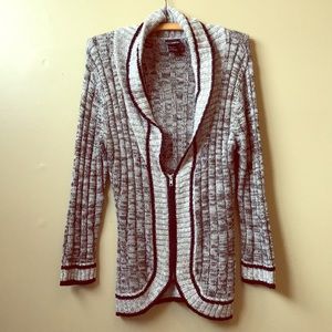 Daytrip Zipper Woven Cardigan